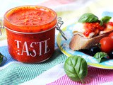 Roasted Red Pepper and Basil Pesto