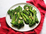 Sautéed Tenderstem Broccoli with Lemon and Garlic