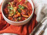 Spanish-Style Vegan Chicken Bake