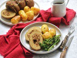 Stuffed Seitan “Turkey” Roast