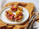 Tomato, Caper and Chilli Bruschetta