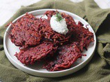 Vegan Beetroot Fritters