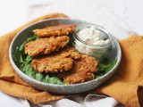 Vegan Carrot Fritters