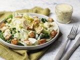 Vegan Chicken Caesar Salad