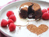 Vegan Chocolate Fondant (Lava Cake)