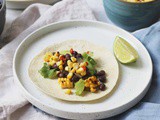 Vegan Corn and Black Bean Tacos