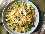 Vegan Moroccan Inspired Chickpea and Quinoa Salad