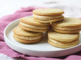 Vegan Peanut Butter and Blackcurrant Sandwich Cookies