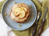 Vegan Pear and Ginger Pancakes