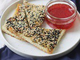 Vegan Sesame  Prawn  Toasts