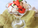 Vegan Strawberry and Balsamic Ice Cream Sundaes