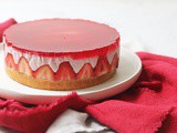 Vegan Strawberry Mousse Cake