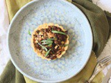 Vegan Wild Mushroom Tartlets with Caramelised Shallots