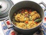 Vegetable Stew with Dumplings (vegan)