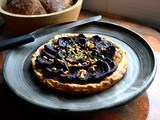 Caramelized Onion, Apple, and Beetroot Tart