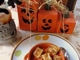 The morning of the first September was crisp and golden as an apple. ― j.k. Rowling and Turkey Stuffed Pepper Soup with Mini-Grilled Cheese Croutons