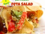 Avocado Feta Salad Salsa Recipe #iloveavocados #mc #sponsored