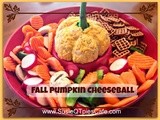Fall Pumpkin Cheeseball