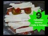 Mummy Halloween Food & Crafts Blog Link up
