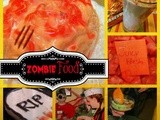 Zombie themed food Halloween Recipe Menu Plan