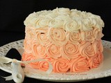 Ombre Rose Cake Recipe