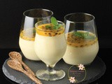 Passion Fruit Mousse (Eggless)