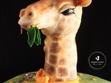 The Baby Giraffe Bust Cake