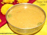 Broken Wheat Kheer / Godhumai Payasam -Guest post for Vidhya
