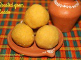 Pottukadalai Laddu / Roasted gram balls
