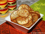 Raw plantain chips / Vaalakai chips
