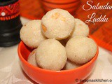 Sabudana Laddu / Javarisi Laddu recipe