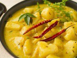 Dahi ke aloo – Potatoes cooked in yogurt