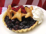 Star Spangled Fourth of July Berry Tarts