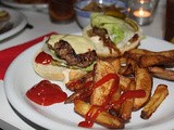 Hamburgers with  Homemade Fries and Buns