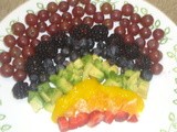 Rainbow Fruit Cake :)