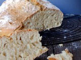 Φρέσκο ψωμί με προσπάθεια 5 λεπτών & χωρίς ζύμωμα