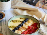 Σιμιγδαλόκρεμα - healthy bowl