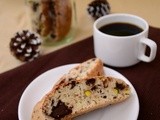 Chocolate and Pistachio Biscotti for Sweet Punch September 2011
