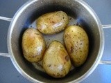 Ψητές πατάτες στην κατσαρόλα