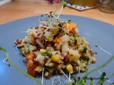 Quinoritto celeriac and pepper – Vegan
