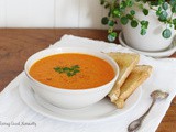 Soupe Crémeuse à la tomate – Vegan