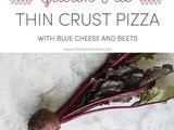 Gluten Free Pizza with Beets and Blue Cheese