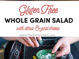 Healthy Whole Grain Salad with Citrus