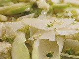 White Salad with Cauliflower and Endive #NaBloPoMo
