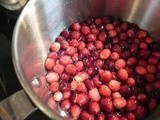 Homemade Cranberry Simple Syrup