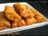 Chicken Spring Rolls
