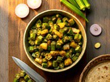 Aloo Bhindi Ki Sabzi Recipe