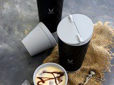 Cold Coffee Milkshake In Vaya Drynk Thermo Flask