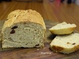 Eggless Dates Bread / Eggless Bread Recipe