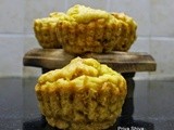 Eggless Mango Muffins